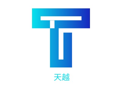 天越公司logo设计
