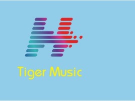 Tiger Music logo标志设计