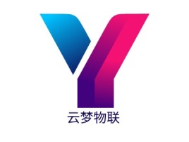 云梦物联公司logo设计
