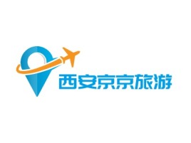 西安京京旅游logo标志设计