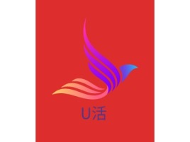 U活logo标志设计