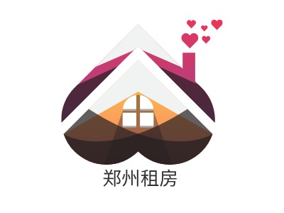郑州租房名宿logo设计