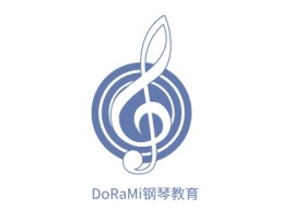 河南DoRaMi钢琴教育logo标志设计