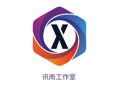讯雨工作室公司logo设计