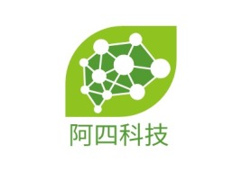 阿四科技公司logo设计