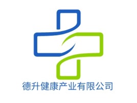 湖北德升健康产业有限公司门店logo标志设计