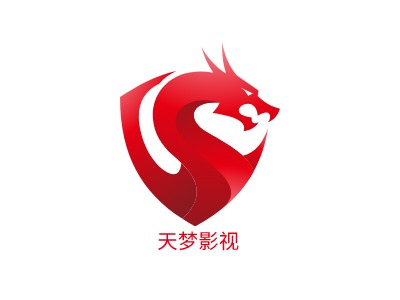 天梦影视logo标志设计