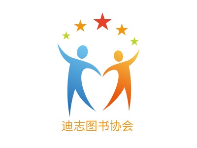 迪志图书协会logo标志设计