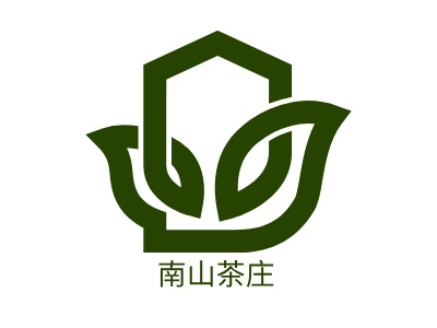 南山茶庄logo设计