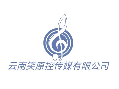 云南笑原控传媒有限公司logo标志设计