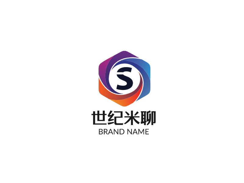 世纪米聊公司logo设计
