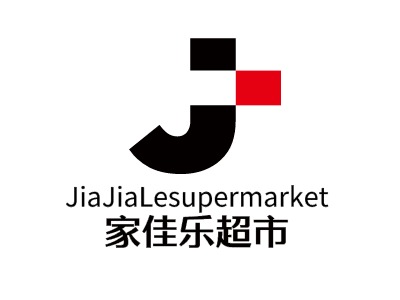 JiaJiaLesupermarket店铺标志设计