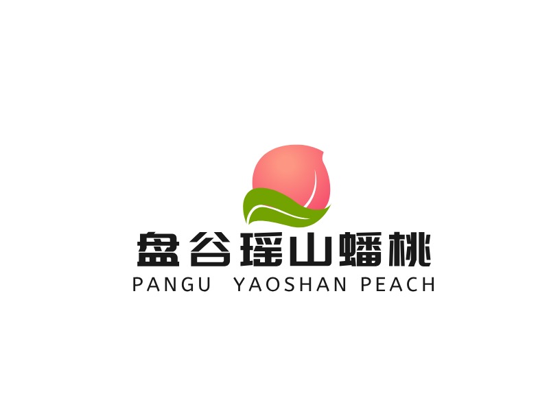 盘谷瑶山蟠桃品牌logo设计