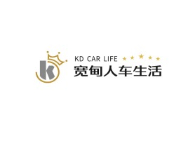 KD CAR LIFE公司logo设计