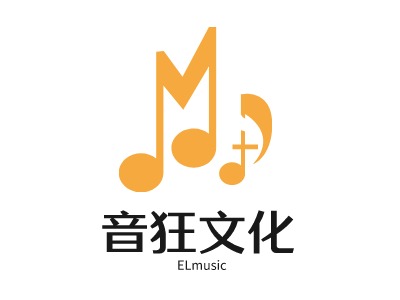 音狂文化logo标志设计