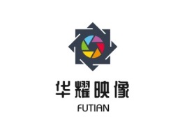 华耀映像门店logo设计