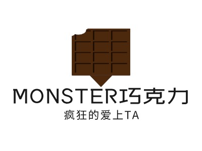 Monster巧克力LOGO设计
