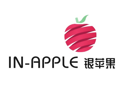 银苹果logo标志设计