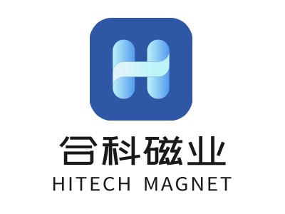 合科磁业公司logo设计