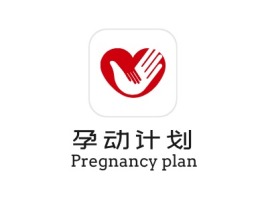 孕动计划logo标志设计