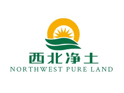 西北净土品牌logo设计
