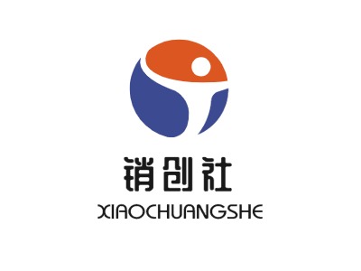 销创社logo徽章设计