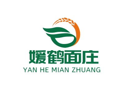 媛鹤面庄品牌logo设计