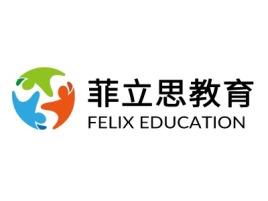 菲立思教育logo标志设计