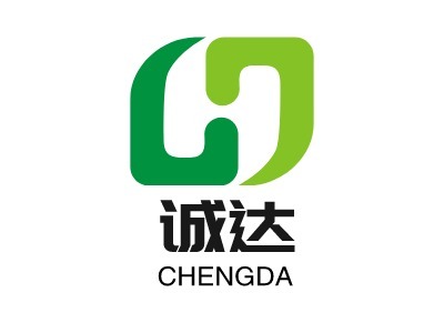 绿色圆圈装修建筑公司LOGO设计