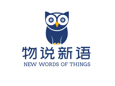 小清新森系公众号猫头鹰图标标志logo设计