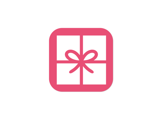 创意科技app礼物礼盒蝴蝶结图标标志logo设计