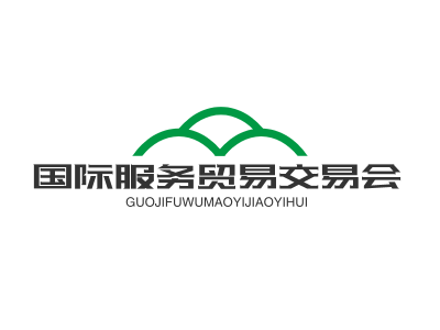 創意科技貿易交易會議會標山自然徽章圖標標志logo設計
