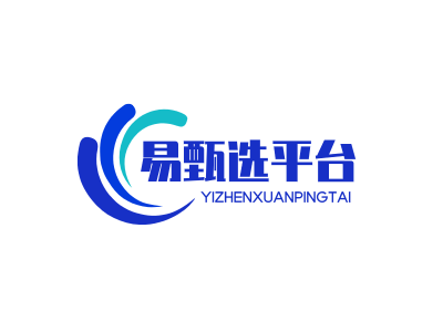 藍色網站站標平臺圖標標志logo設計