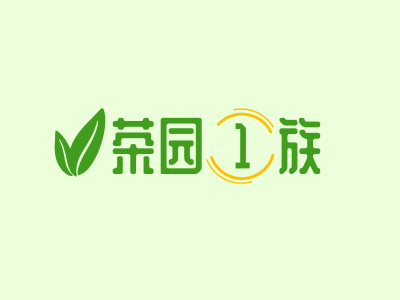 葉子植物簡約清新圖標logo設計