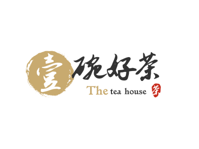 中式创意文字餐饮饮食图标商标logo设计