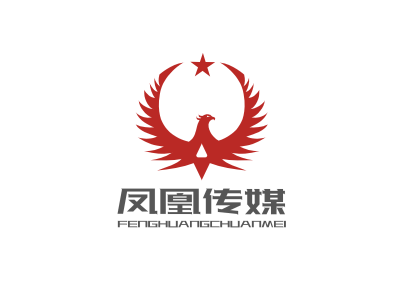 简约高级凤凰logo设计