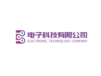 簡約字母B電子科技公司logo設計