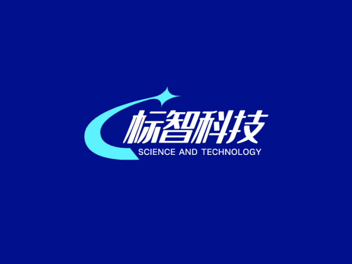 简约科技公司logo设计
