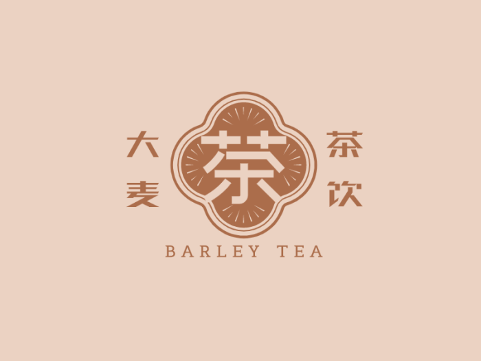 创意中式文艺徽章logo设计