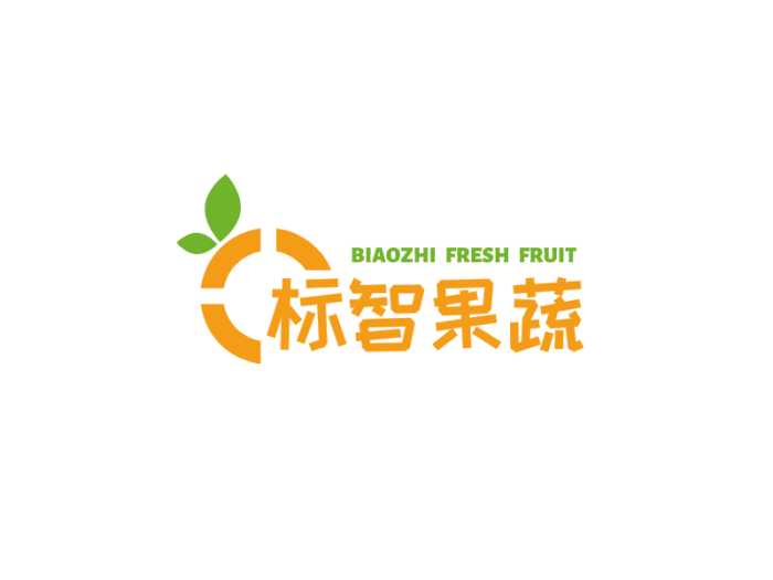 清新卡通水果logo设计