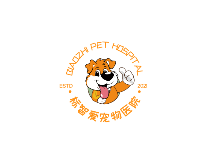 卡通动物图标logo设计