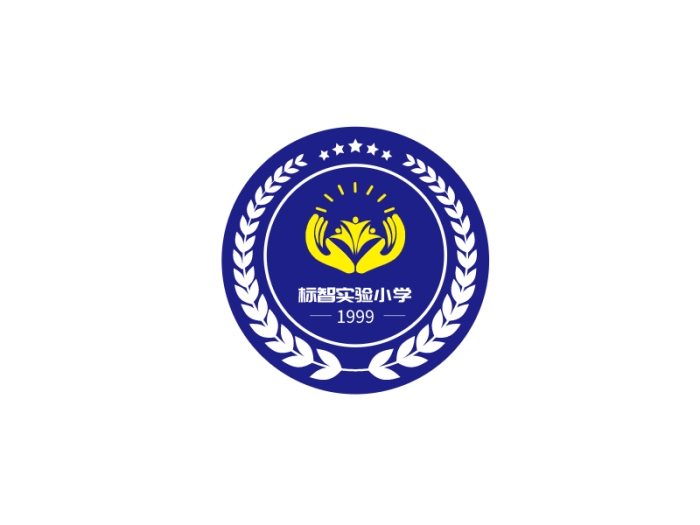 创意教育学校徽章logo设计