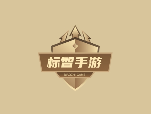 创意酷炫胸章游戏logo设计