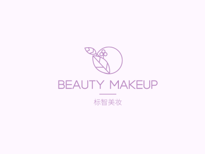简约文艺美妆logo设计