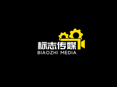 简约标志传媒logo设计
