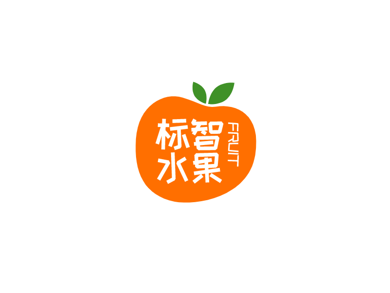 简约创意水果logo设计