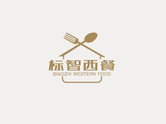 簡約餐廳logo設計