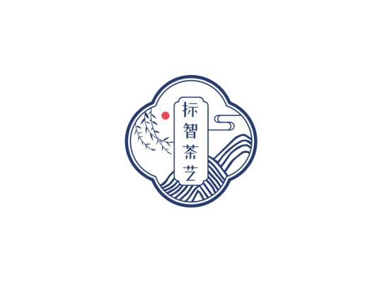 文藝中式logo設計