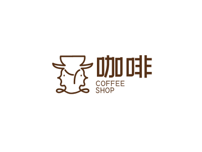 简约创意餐饮咖啡logo设计