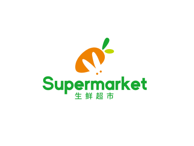 水果生鲜超市logo设计